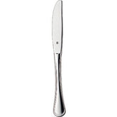 Dessert knife mb Contour, monobloc with serrated edge, polished length 8 1/4 in. - Mabrook Hotel Supplies